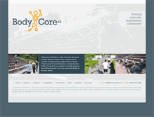 Tablet Screenshot of bodycoresf.com